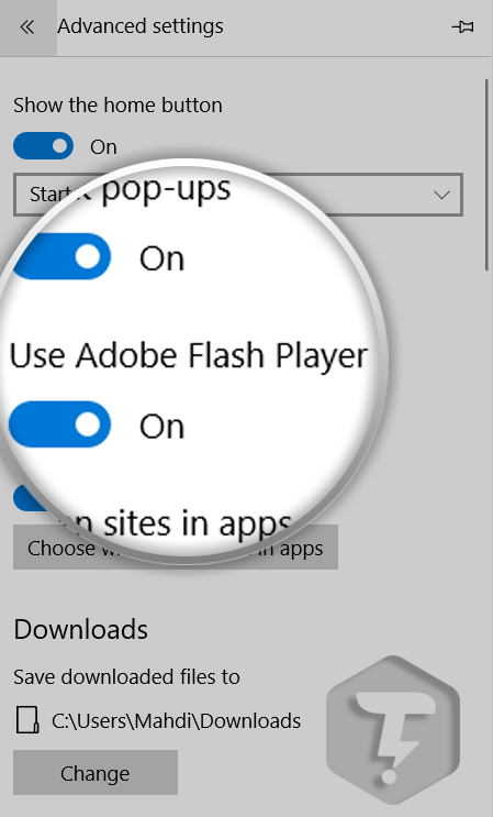 غیرفعال کردن Adobe Flash Player